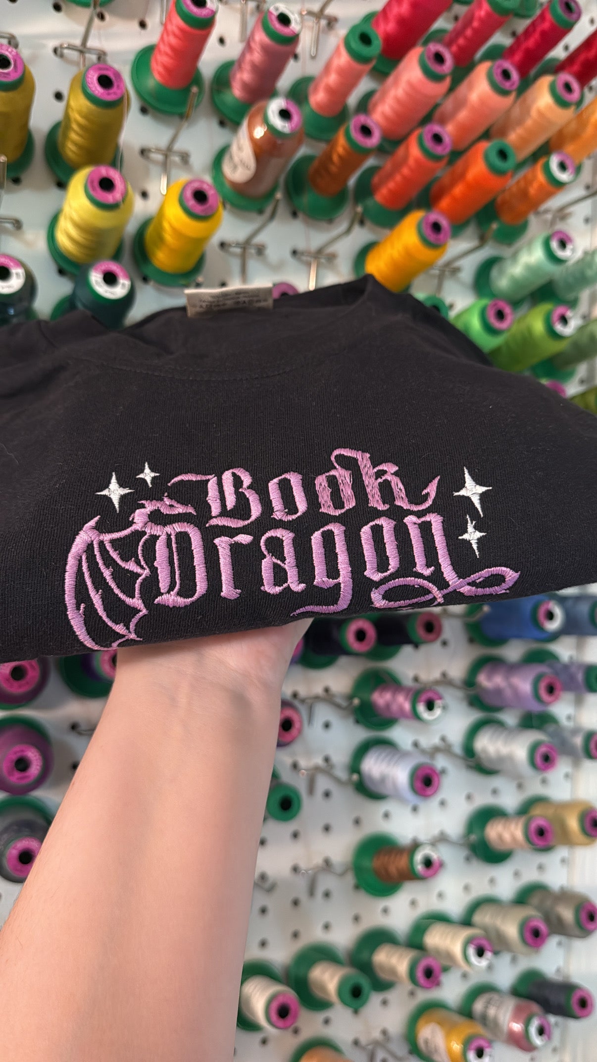 Book Dragon Crop Tee