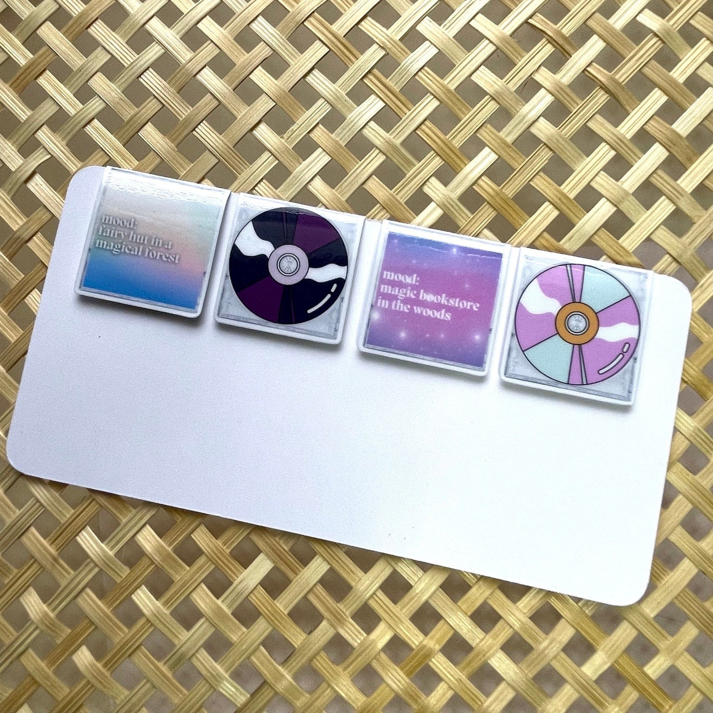 Mood CD Mixtape Magnetic Bookmark