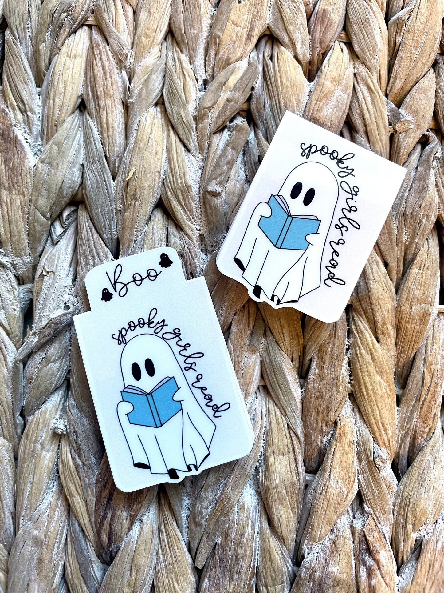 Spooky Girls Read Ghostie Magnetic Bookmark