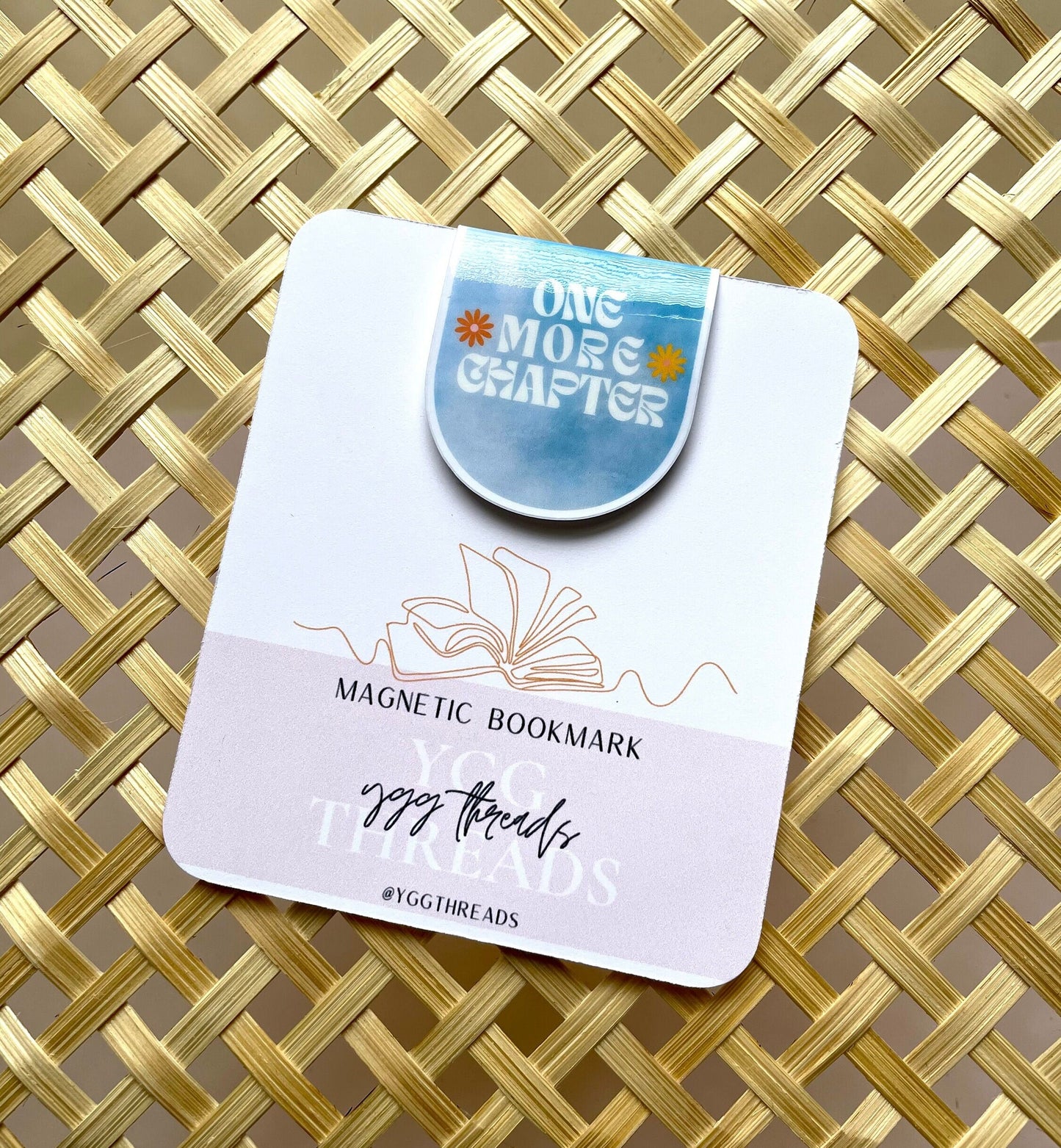 One More Chapter Rounded Magnetic Bookmark