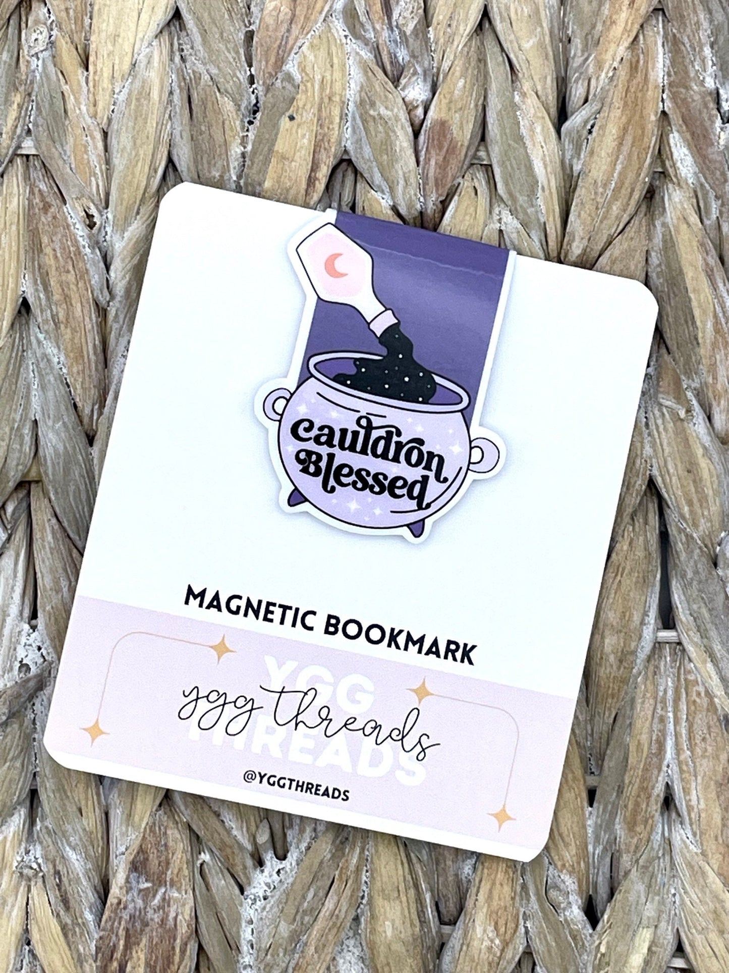 Cauldron Blessed Magnetic Bookmark