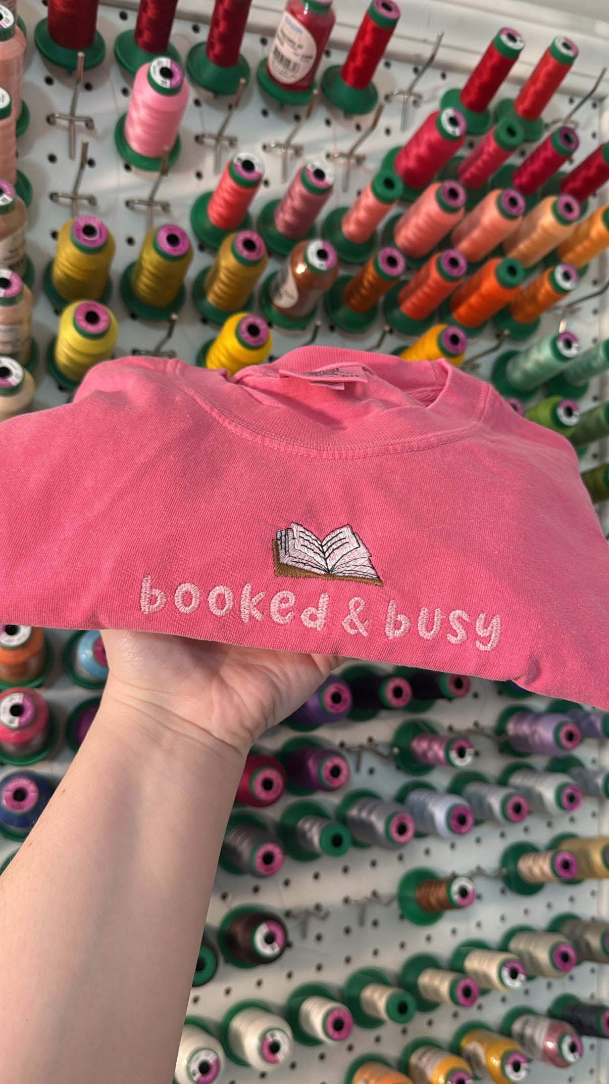 Booked and Busy Tee