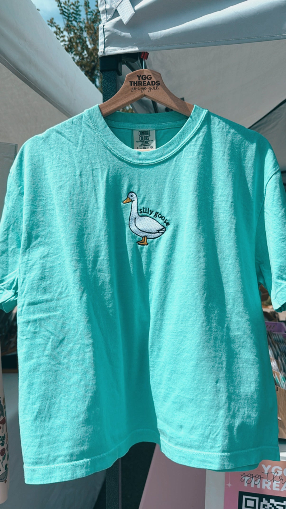 Silly Goose Crop Tee