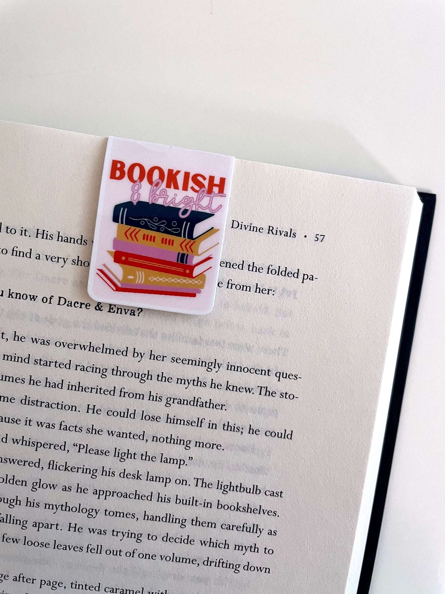 Bookish and Bright Magnetic Bookmark