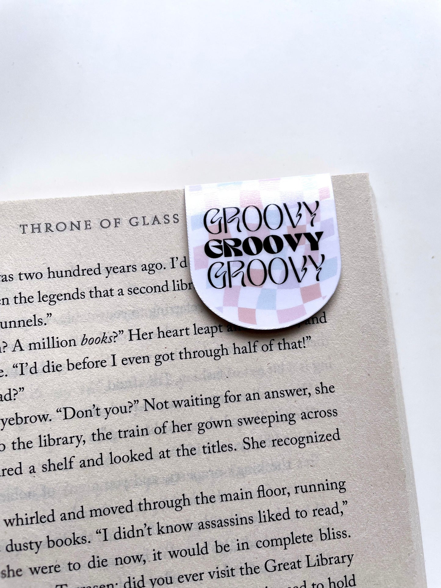 Groovy Magnetic Bookmarks