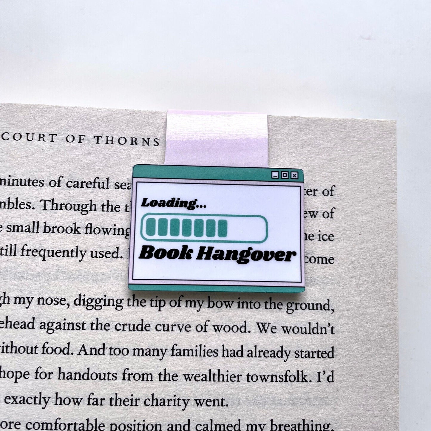 Loading Book Hangover Magnetic Bookmark