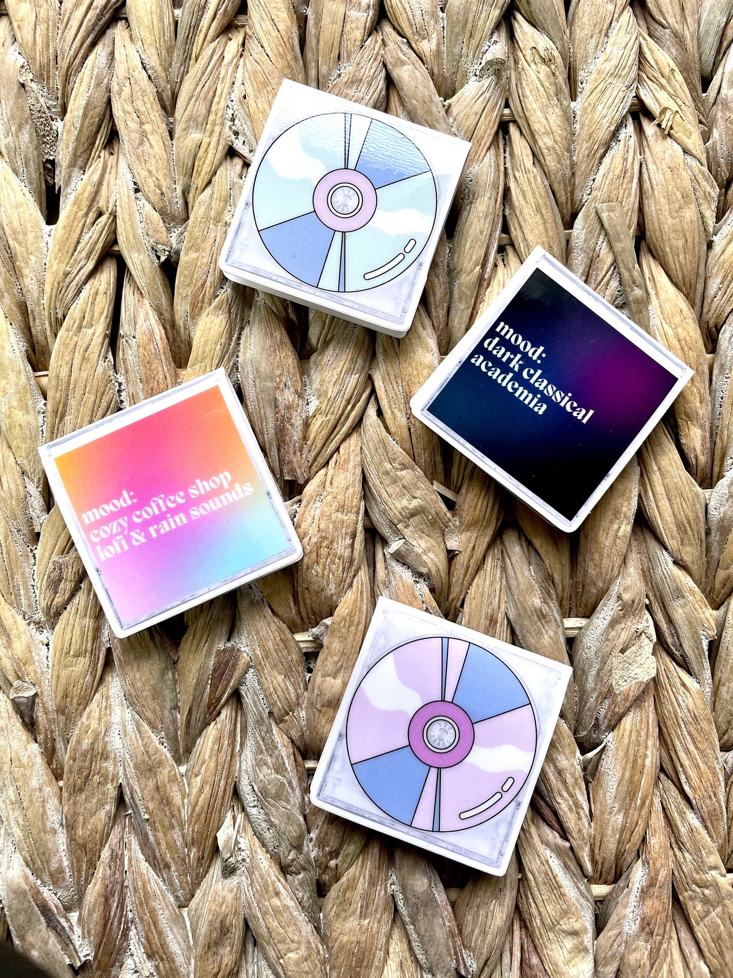 Mood CD Mixtape Magnetic Bookmark