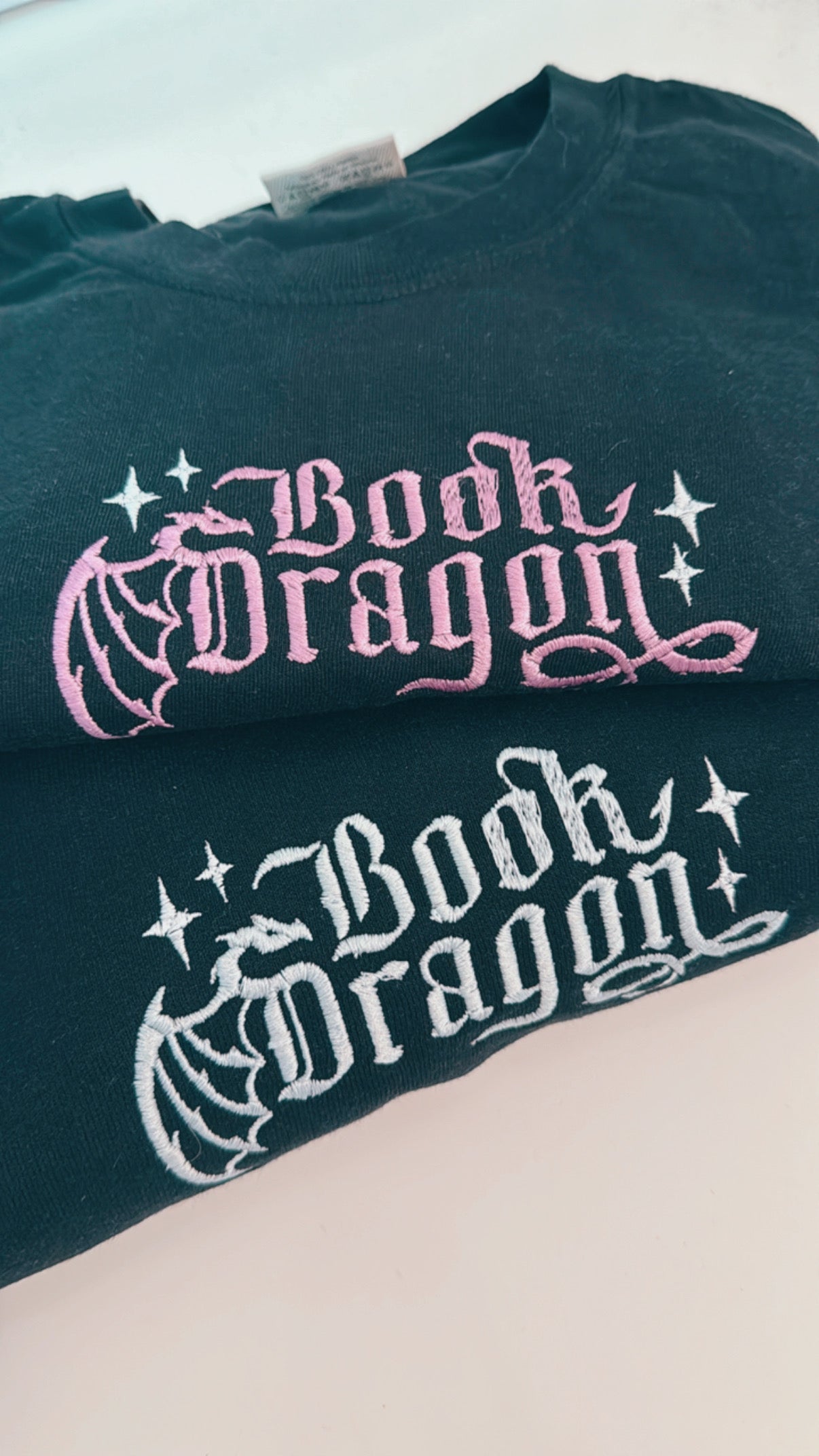 Book Dragon Crop Tee