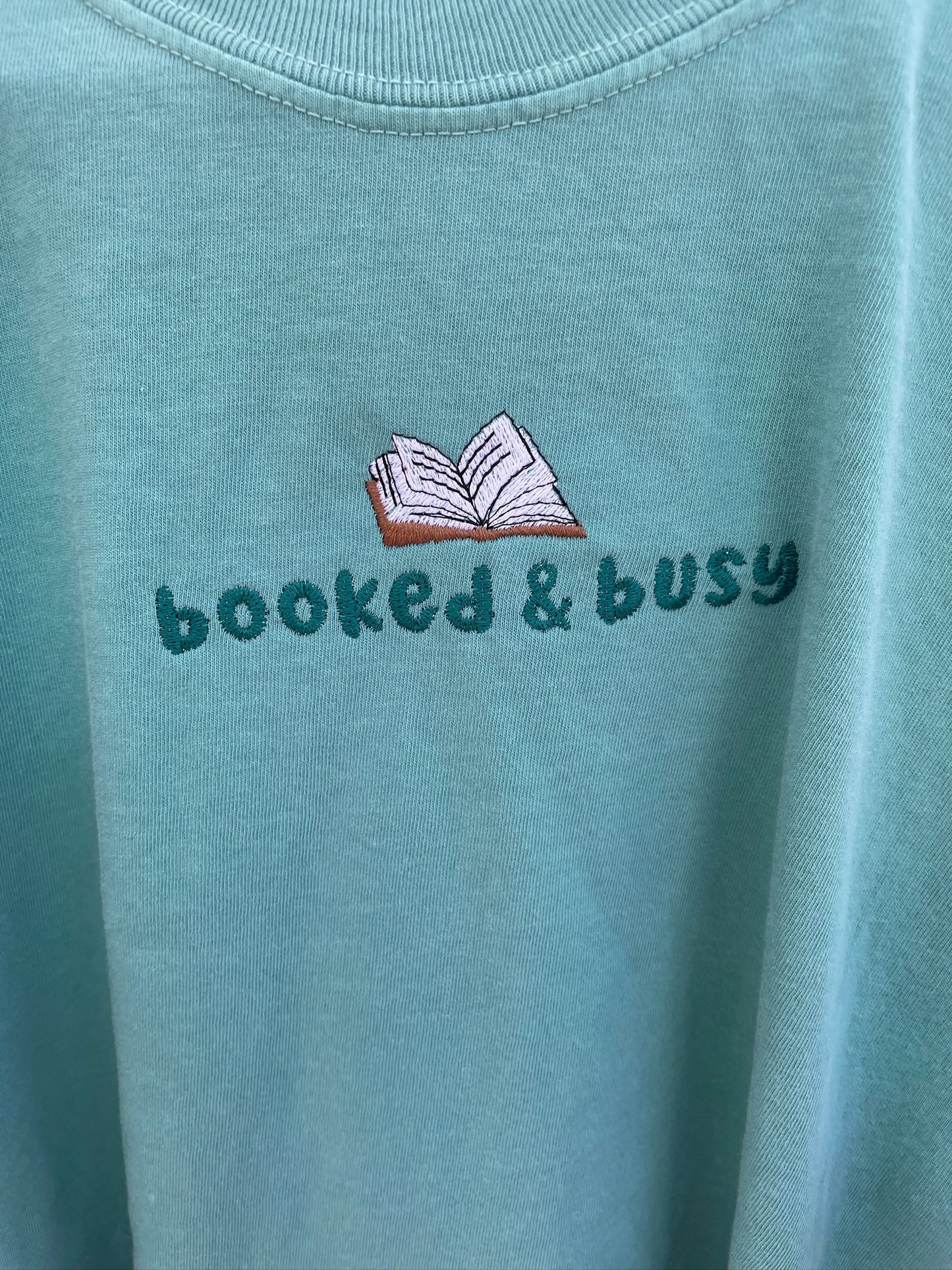 Booked and Busy Tee