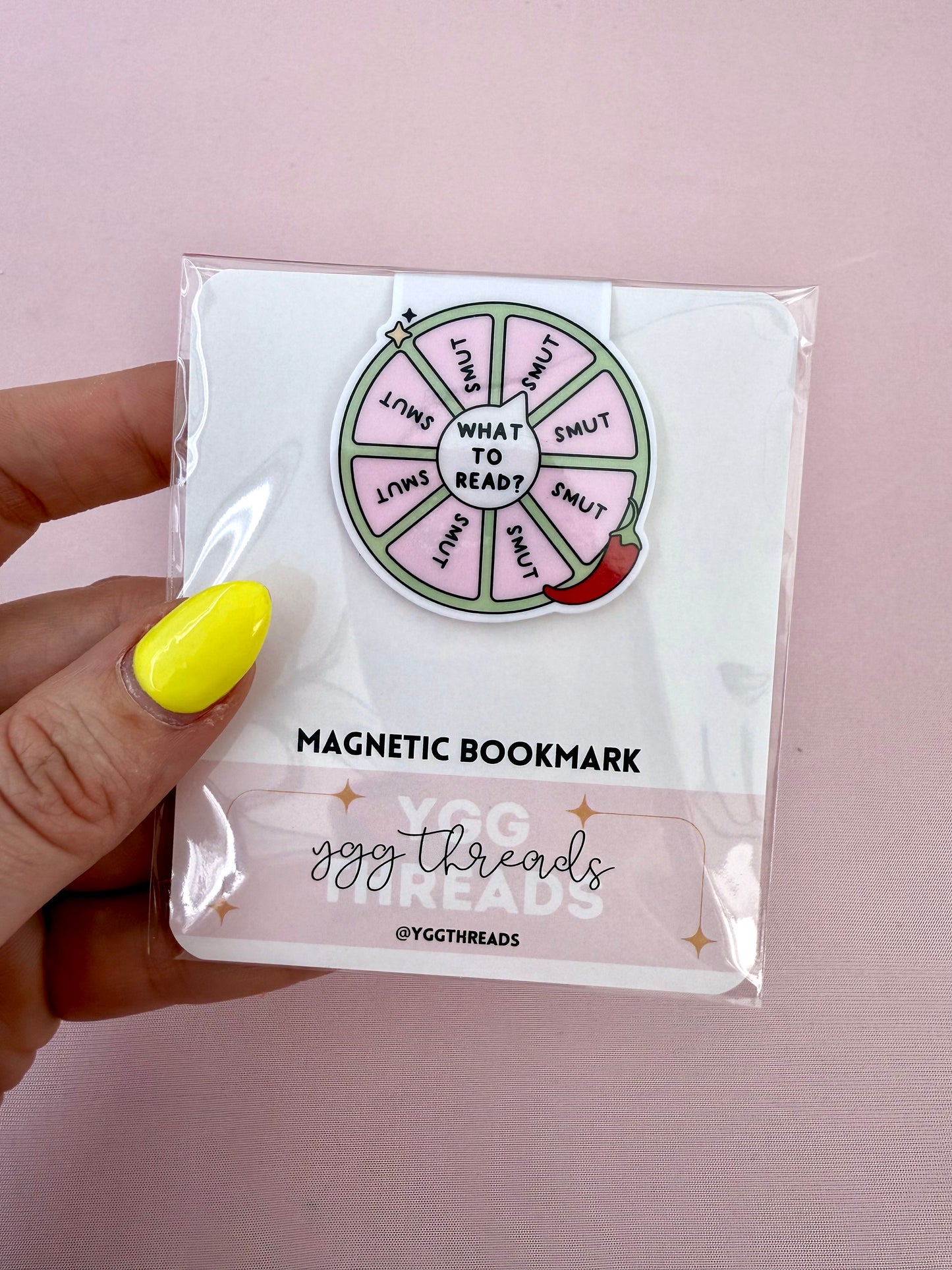 What to Read? Smut Magnetic Bookmark