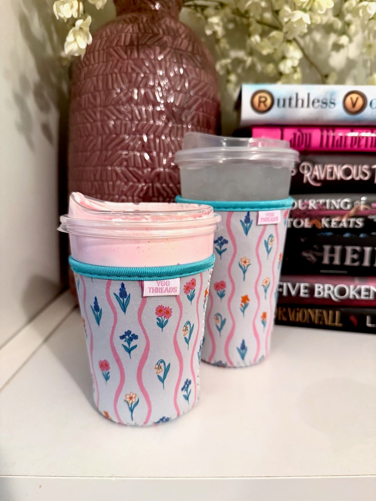 Wildflower Stripe Drink Sleeve