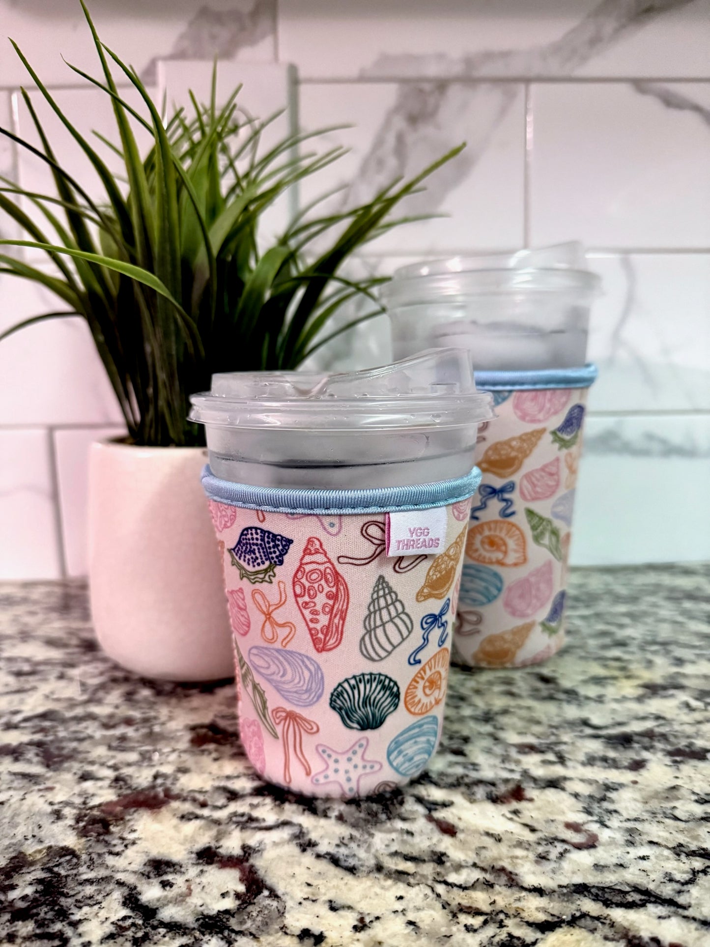 Coquette Sea Shells Drink Sleeve