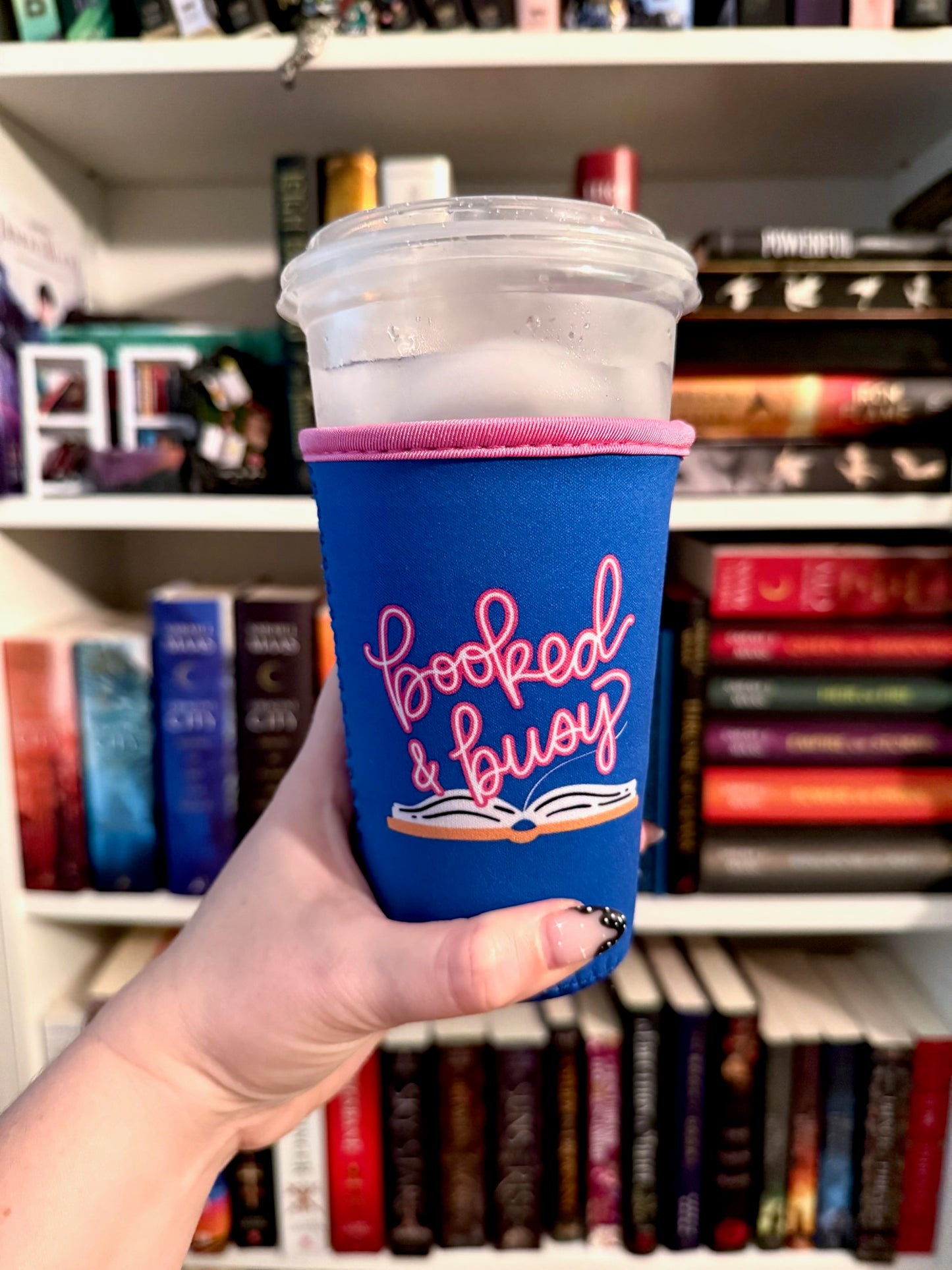 Booked & Busy Drink Sleeve