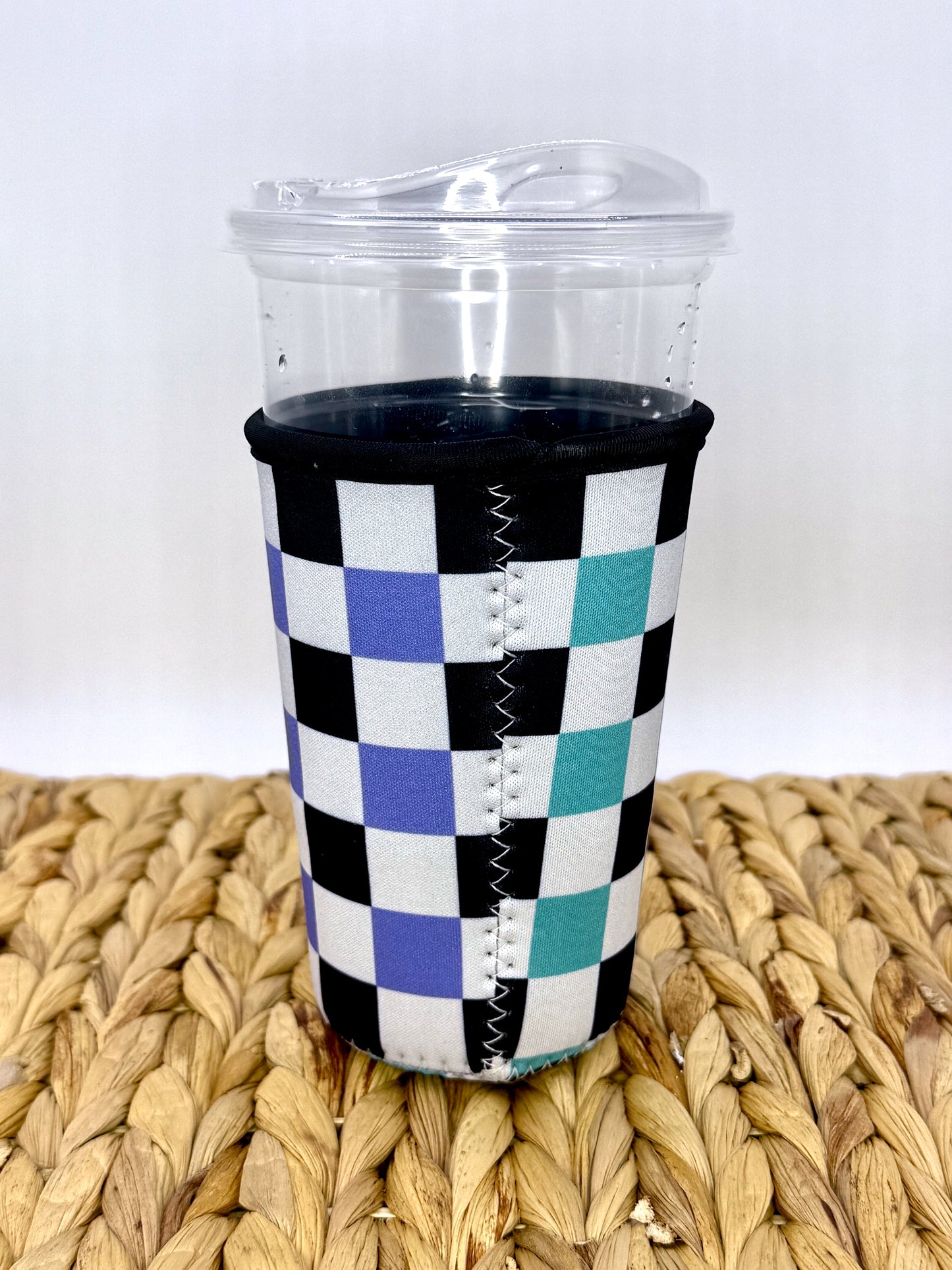 Punk Checker Drink Sleeve