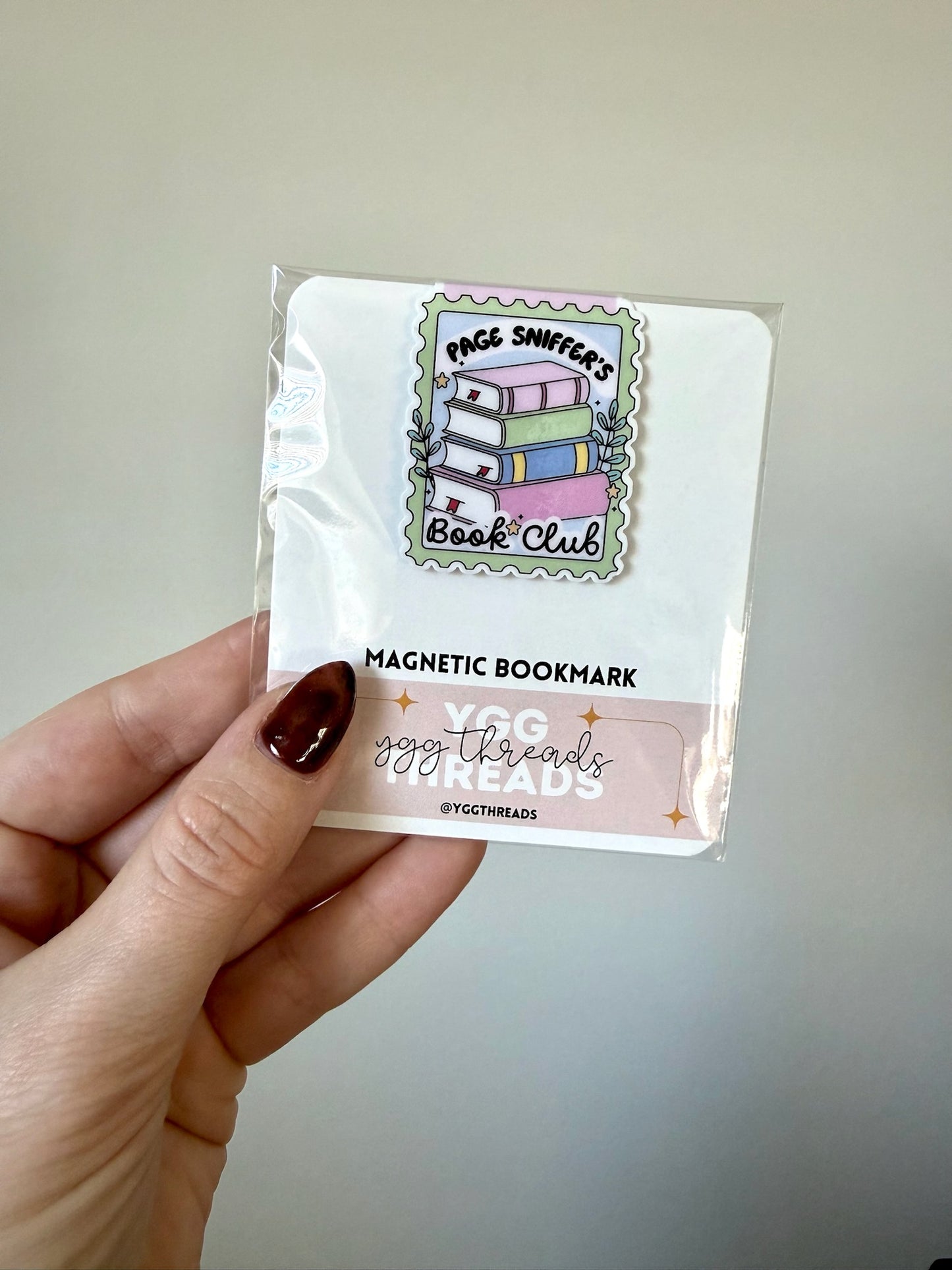 Page Sniffers Book Club Magnetic Bookmark