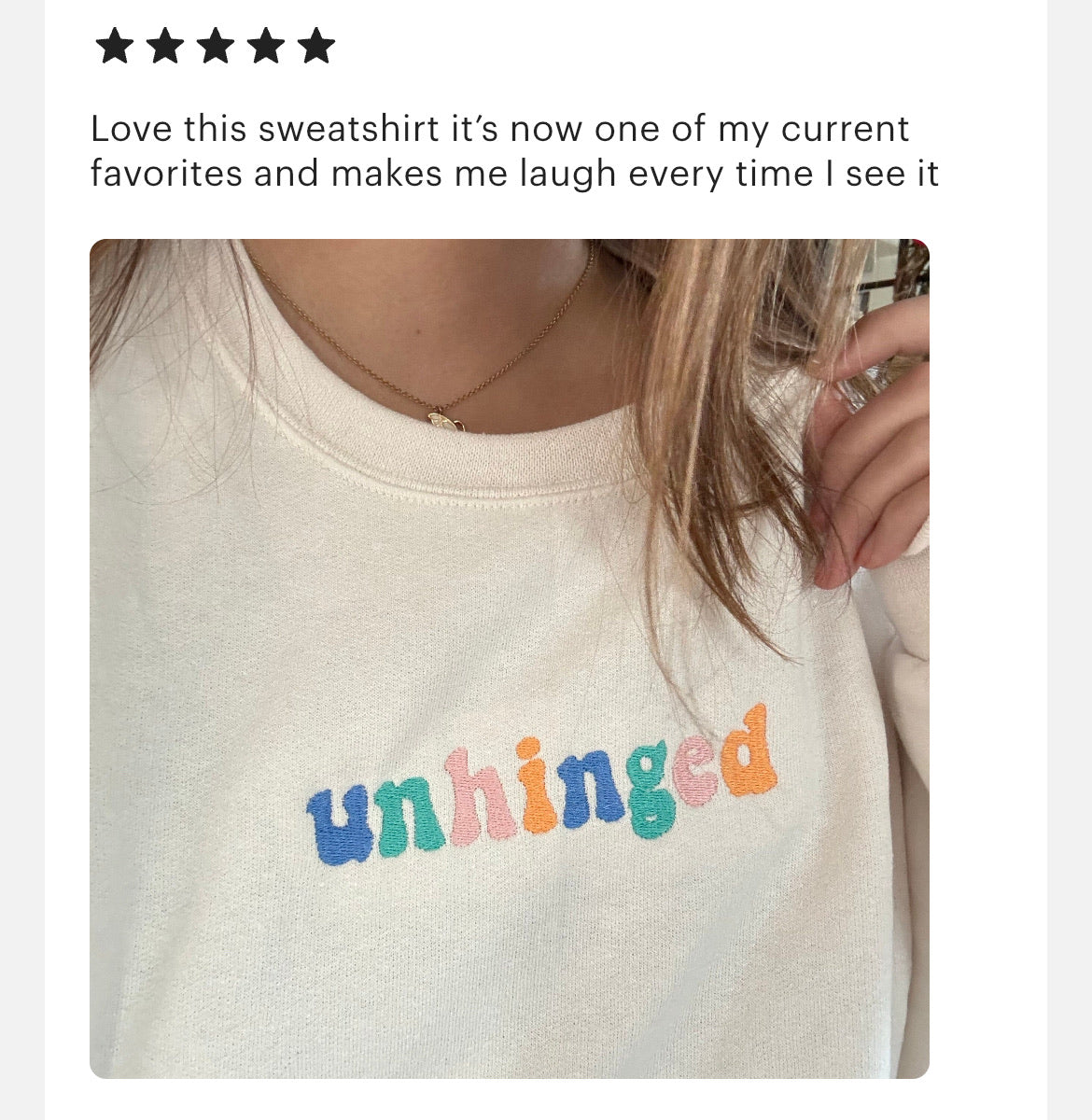 Unhinged Sweatshirt