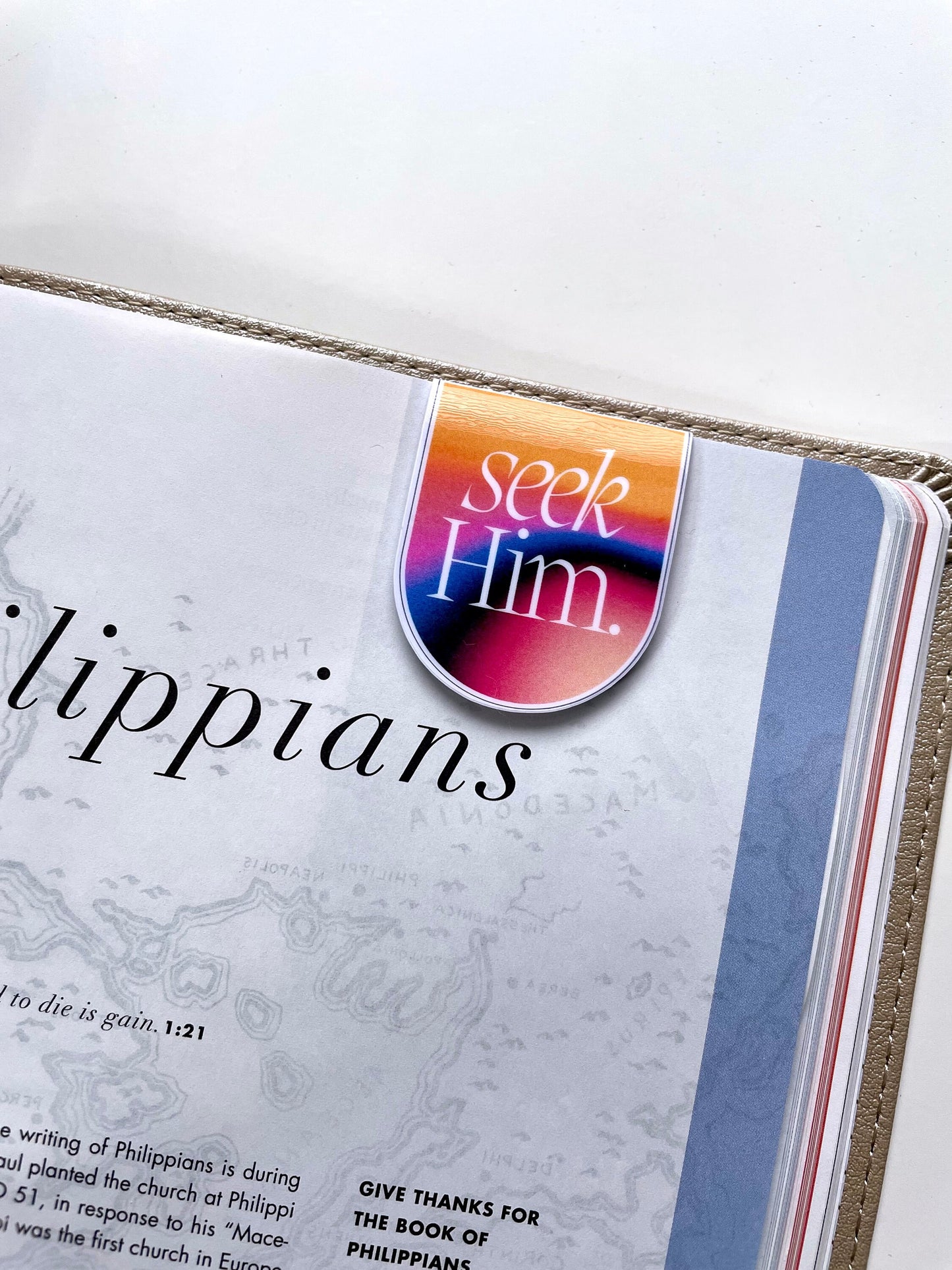 Sunset Faith Magnetic Bookmark