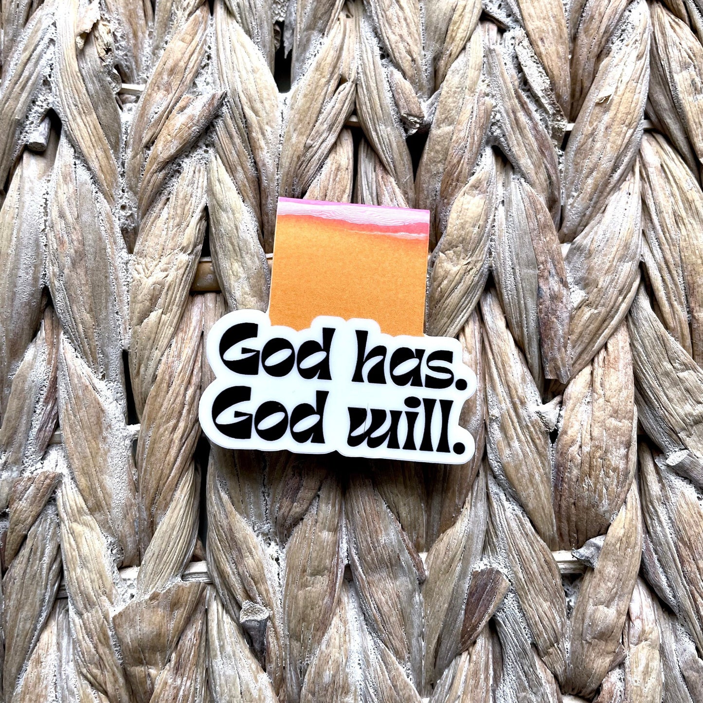 Sunset Faith Magnetic Bookmark