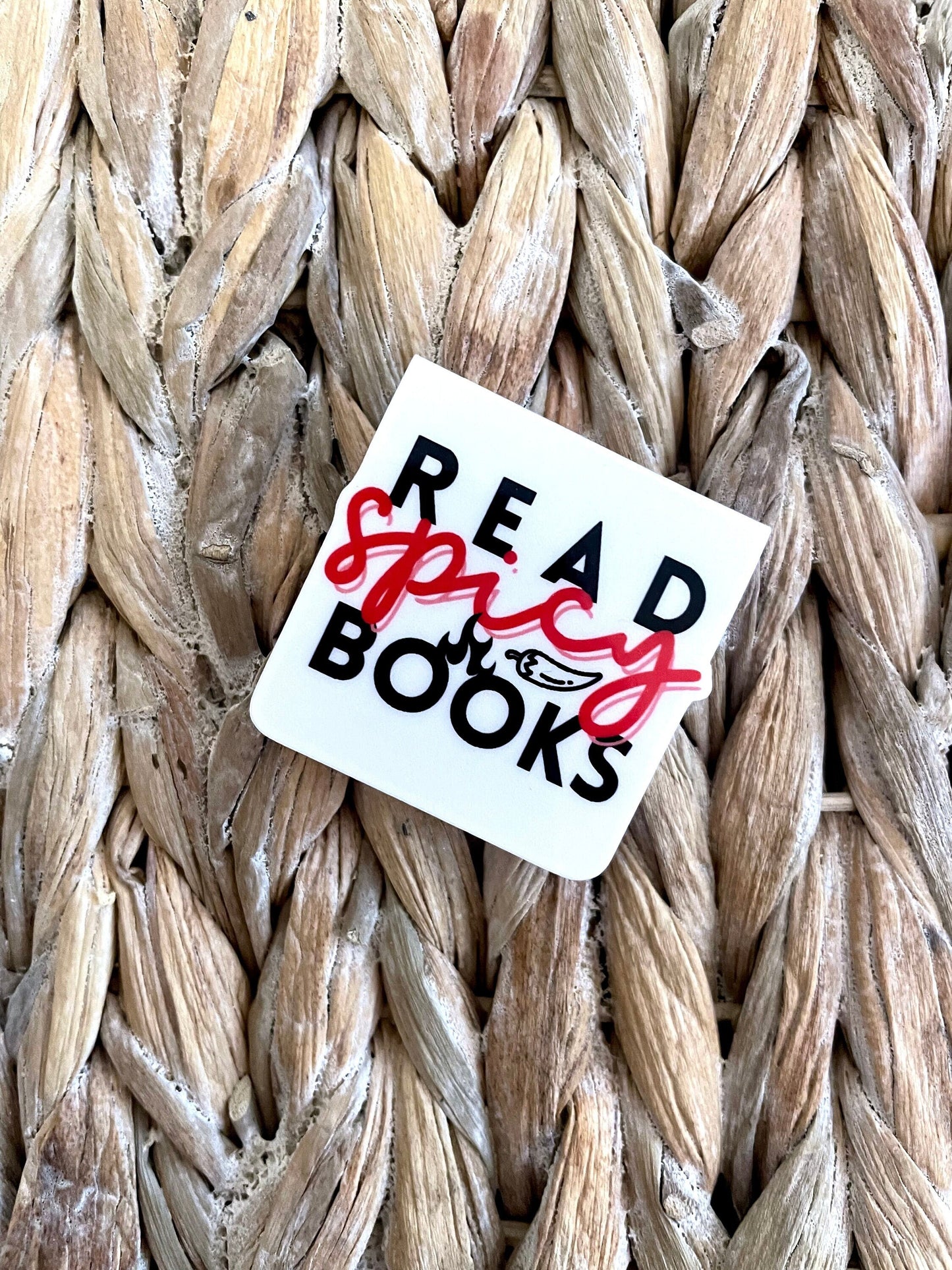 Read Spicy Books Magnetic Bookmark