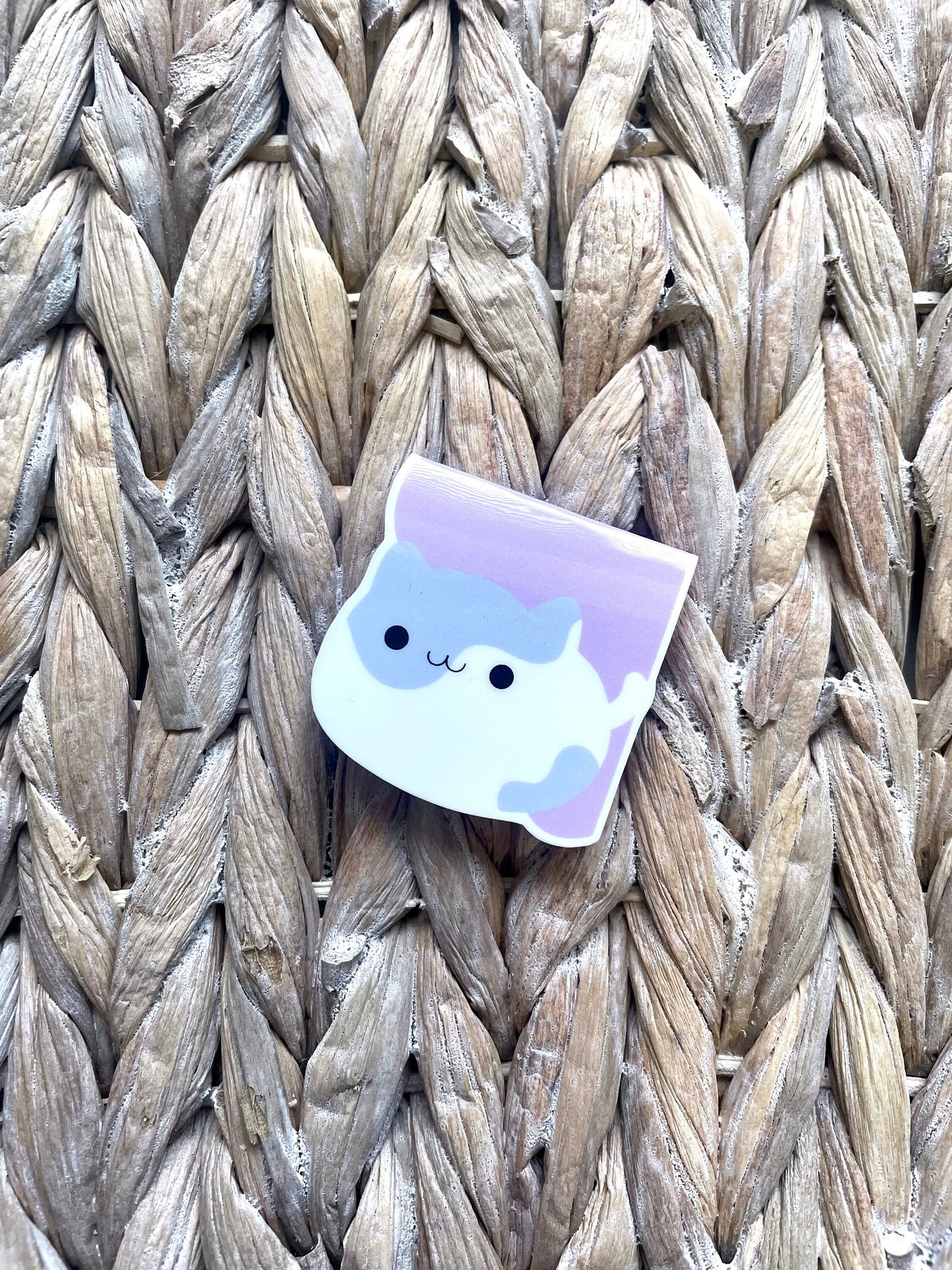 Tubby Cat Magnetic Bookmark