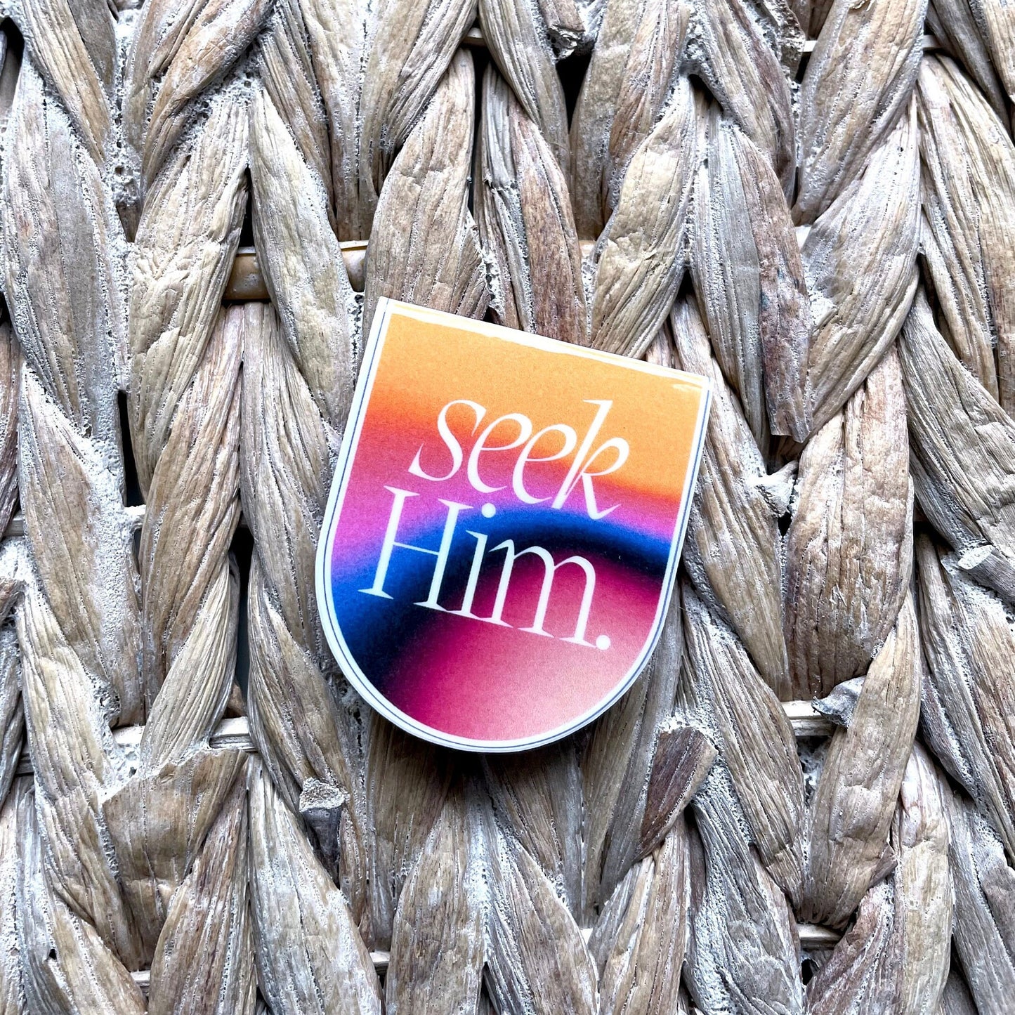 Sunset Faith Magnetic Bookmark