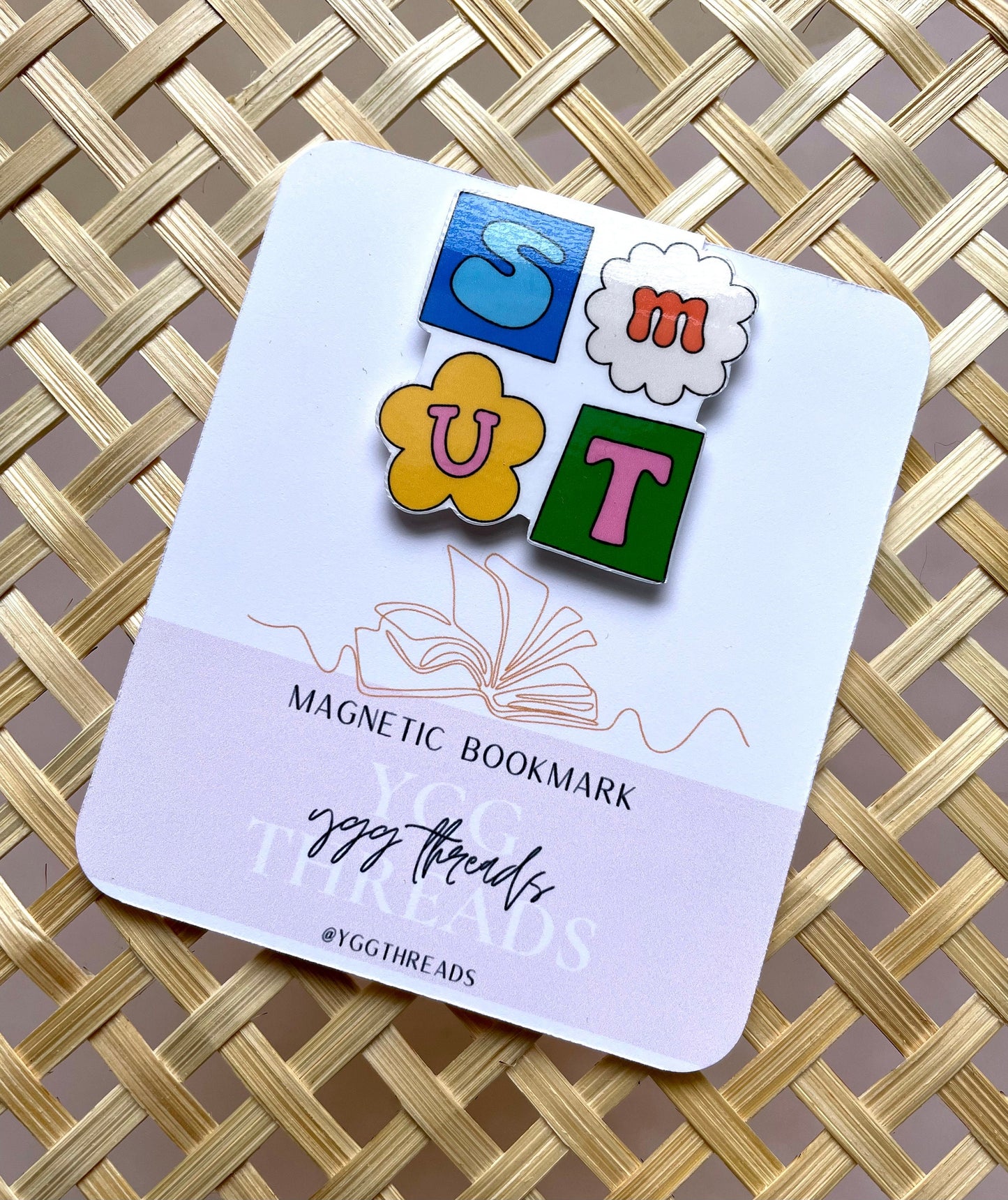 Smut Magnetic Bookmark