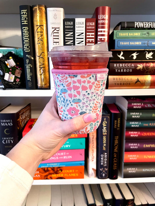 Spring Floral Garden Drink Sleeve