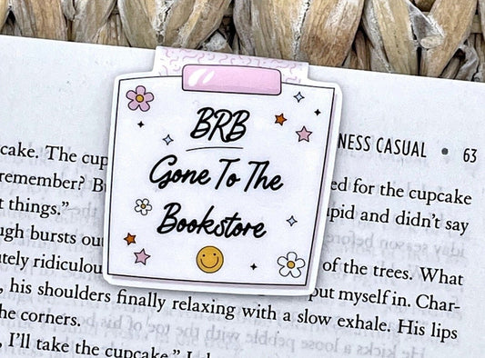 Gone To The Bookstore Magnetic Bookmark