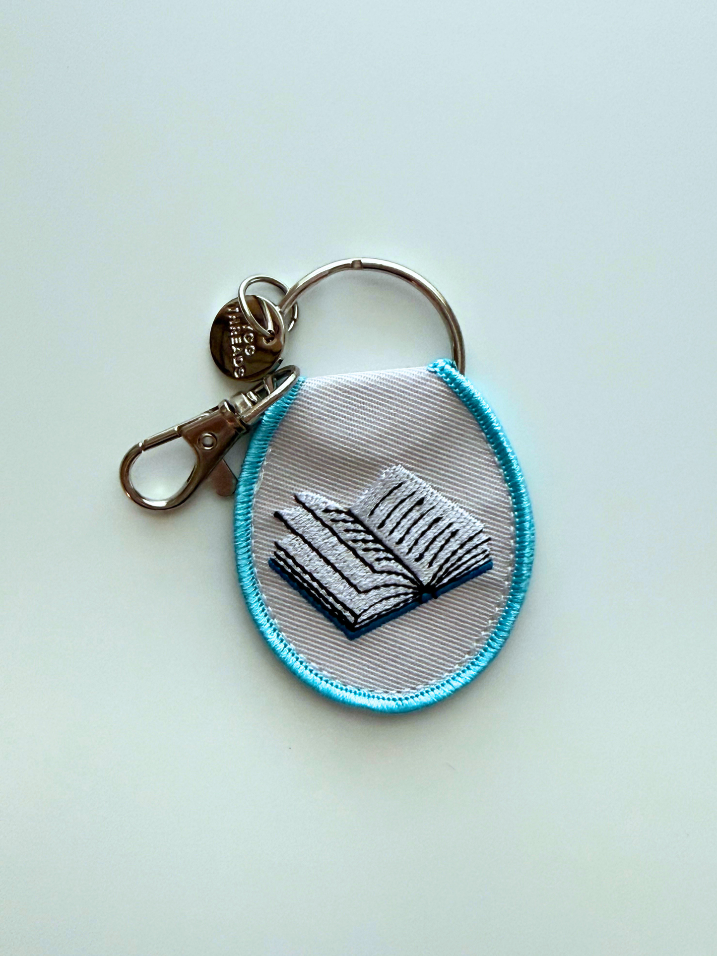 Ask Me What I'm Reading Keychain/ Bag Charm