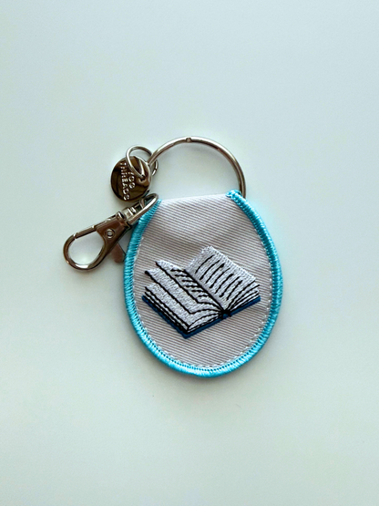Ask Me What I'm Reading Keychain/ Bag Charm