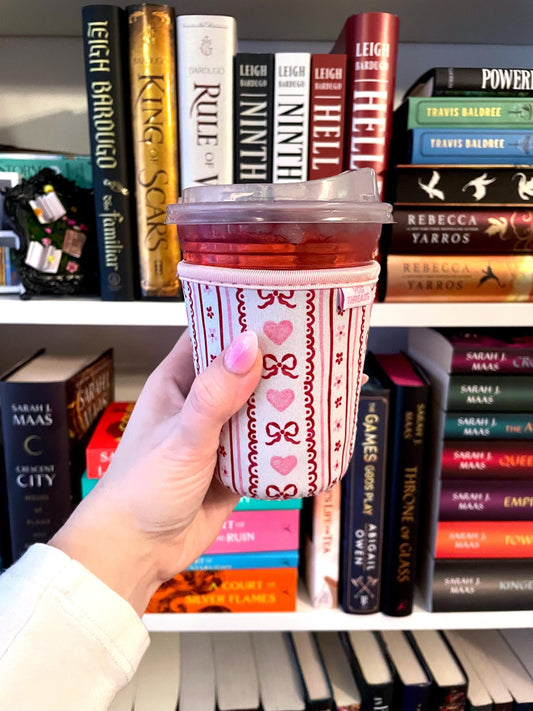 Valentine Stripes Drink Sleeve