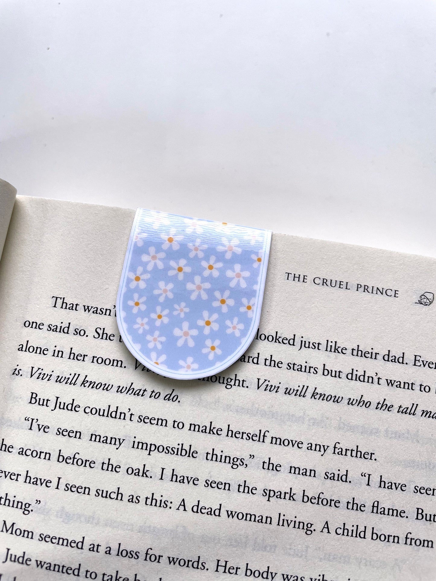 Summer Daisy Magnetic Bookmark