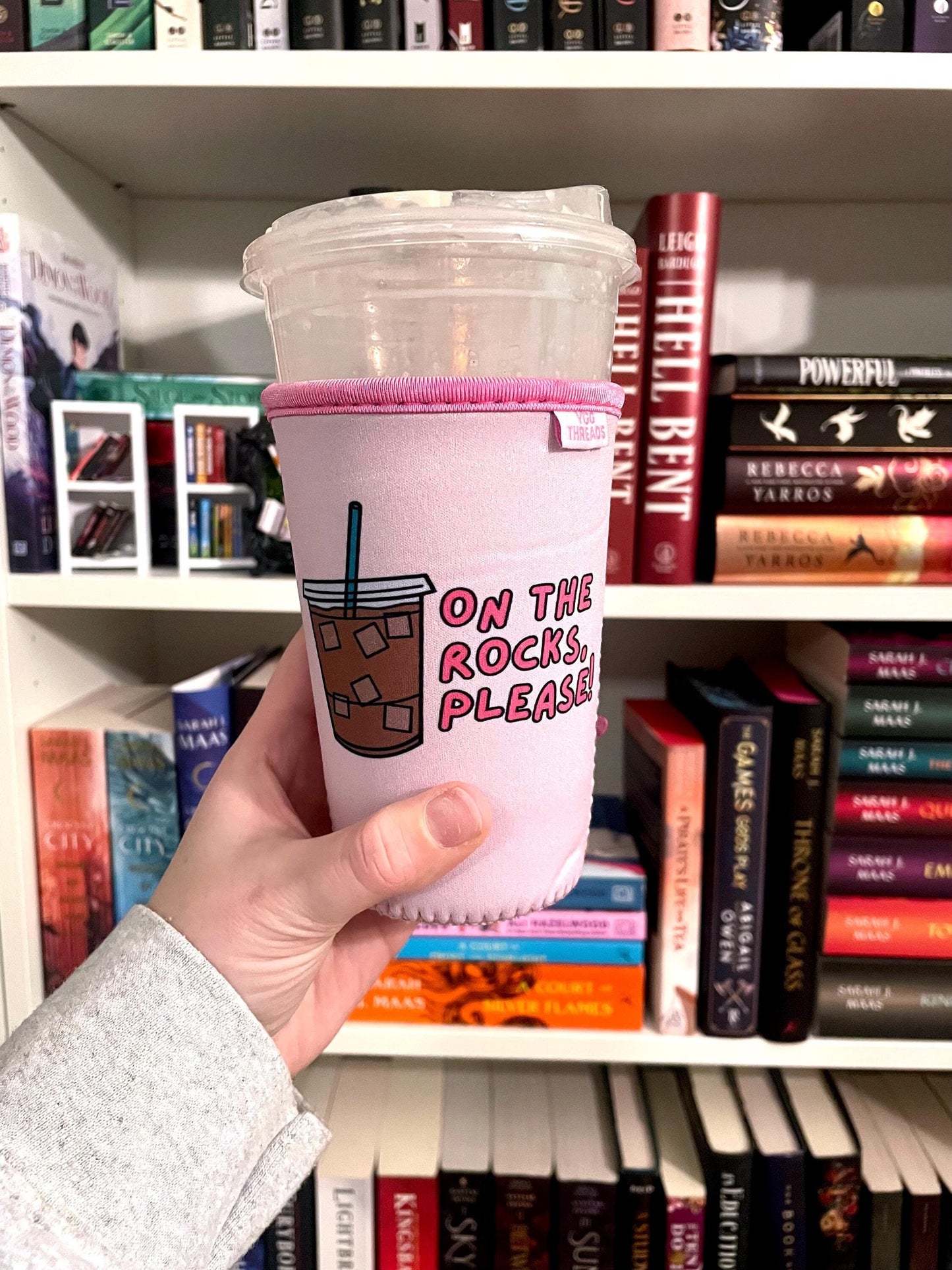 Pink On The Rocks Please Drink Sleeve