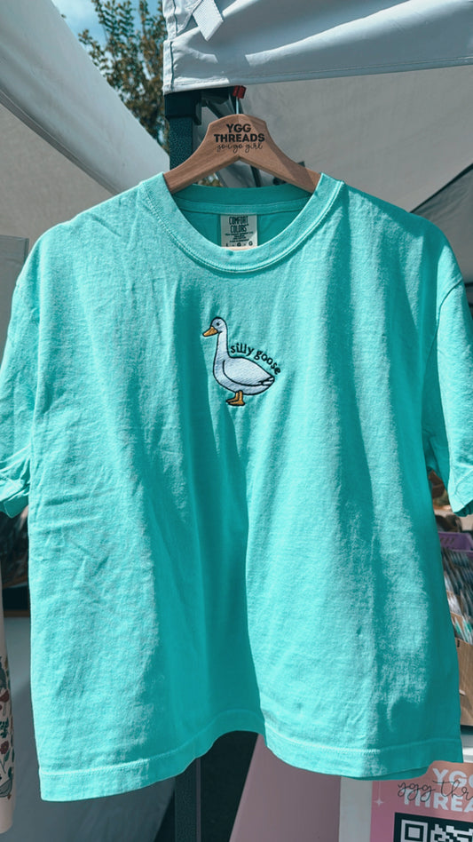 Silly Goose Crop Tee