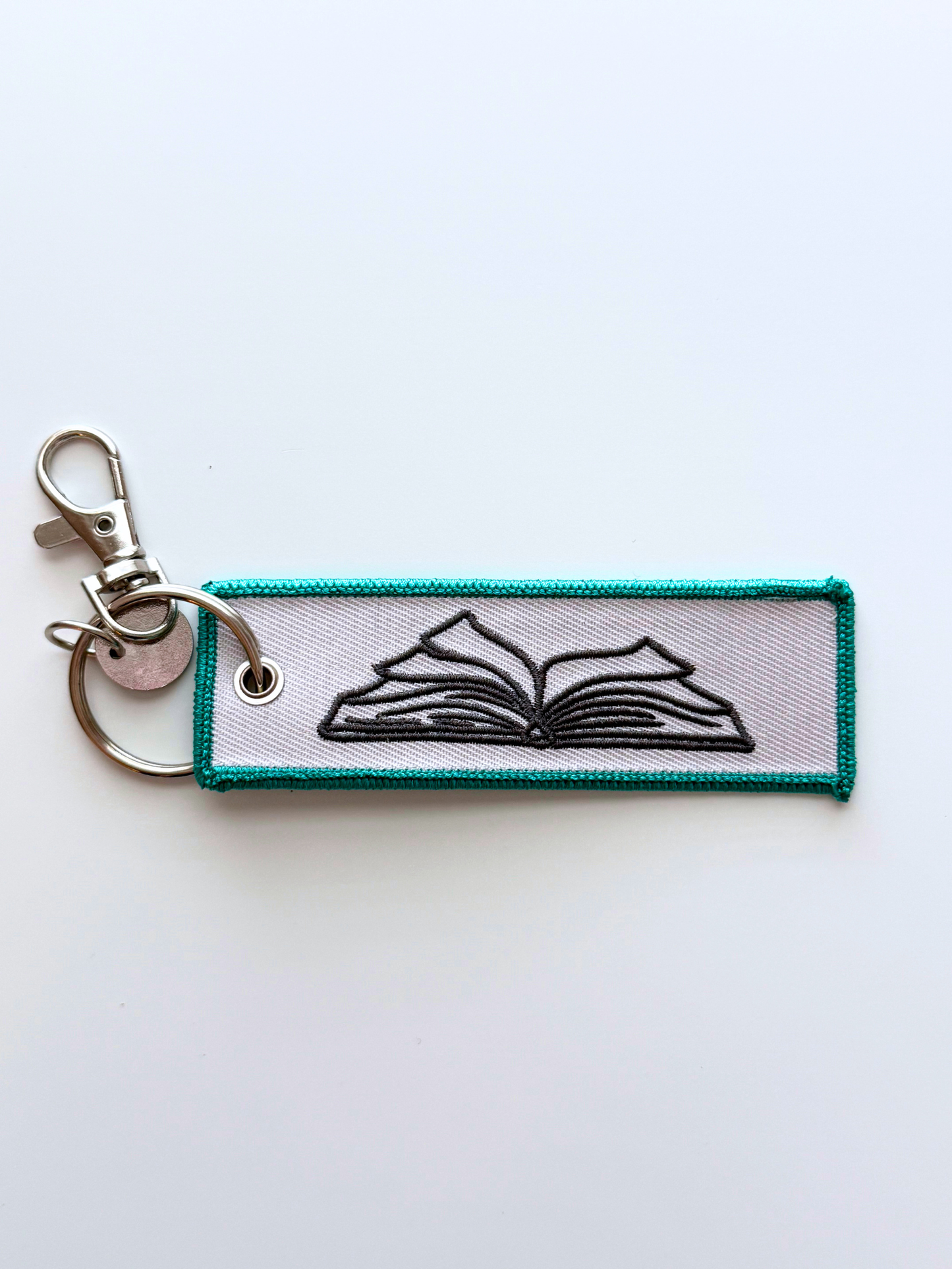 Feral for Books Keychain/ Bag Charm