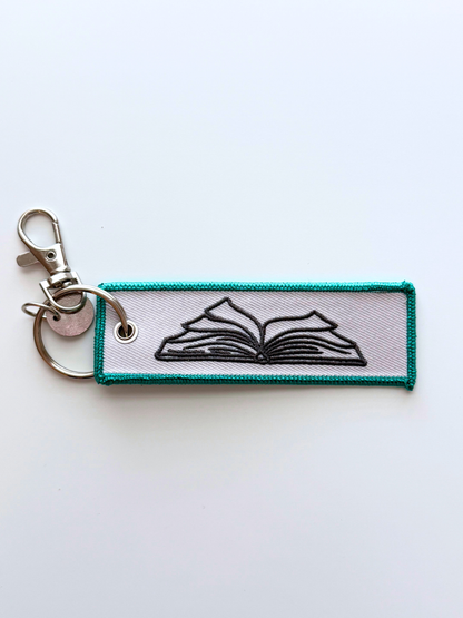 Feral for Books Keychain/ Bag Charm