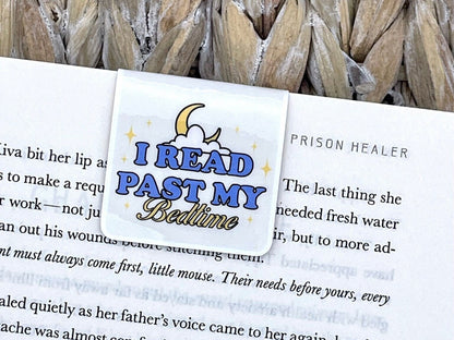 I Read Past My Bedtime Magnetic Bookmark