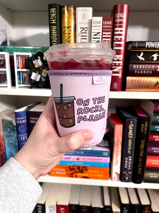 Purple On The Rocks Please Drink Sleeve