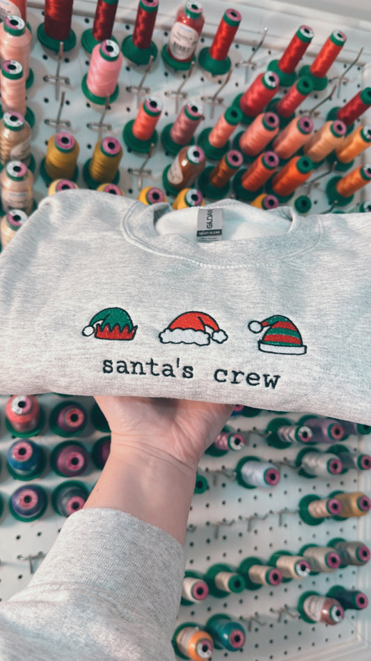 Santa's Crew Sweatshirt *RTS*