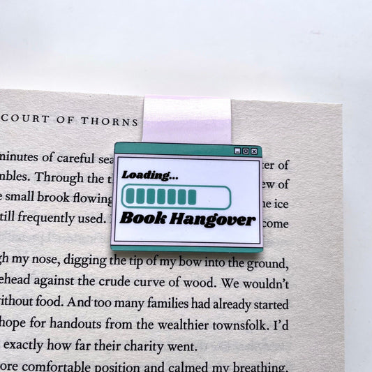 Loading Book Hangover Magnetic Bookmark