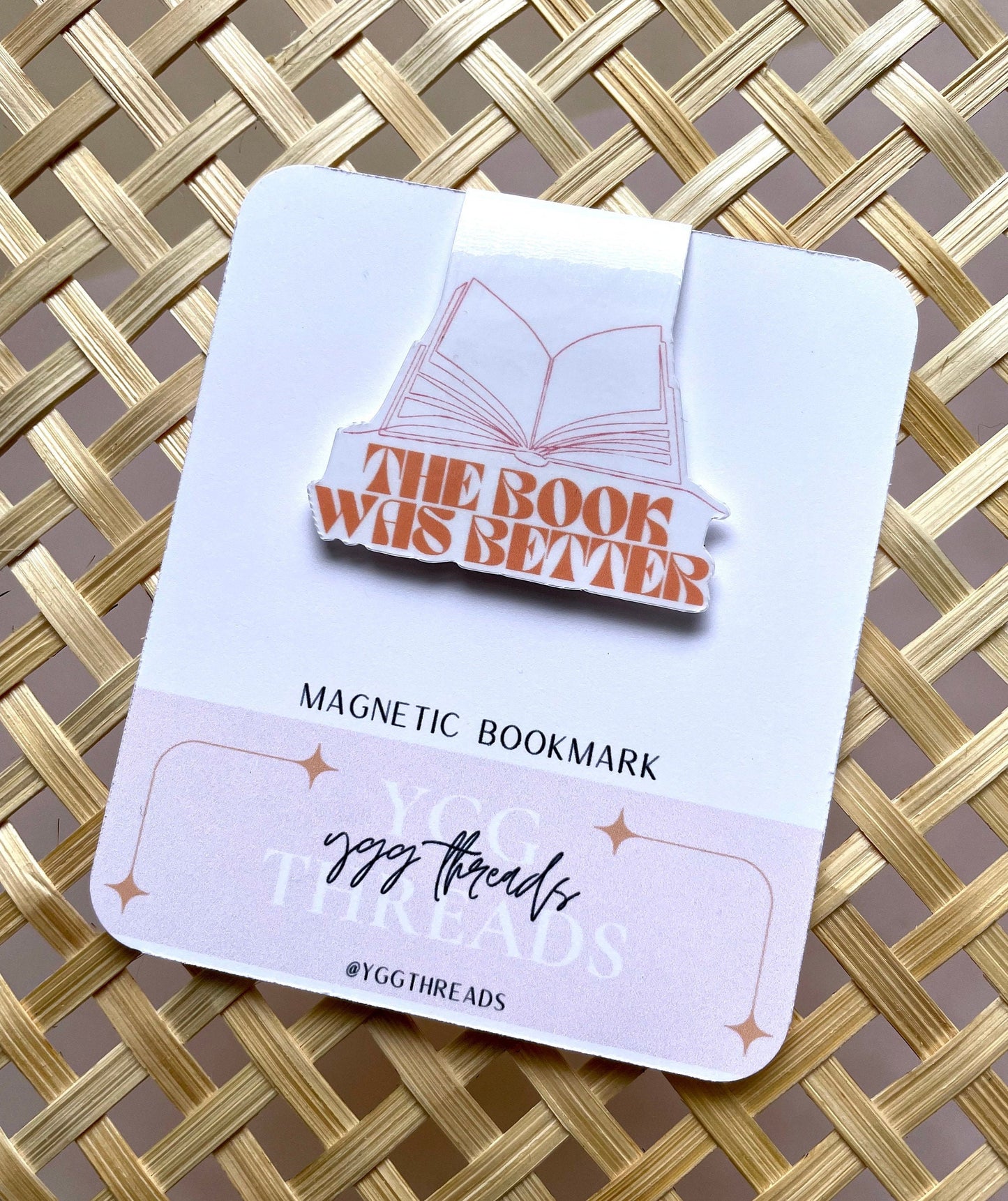 The Book Was Better Magnetic Bookmark