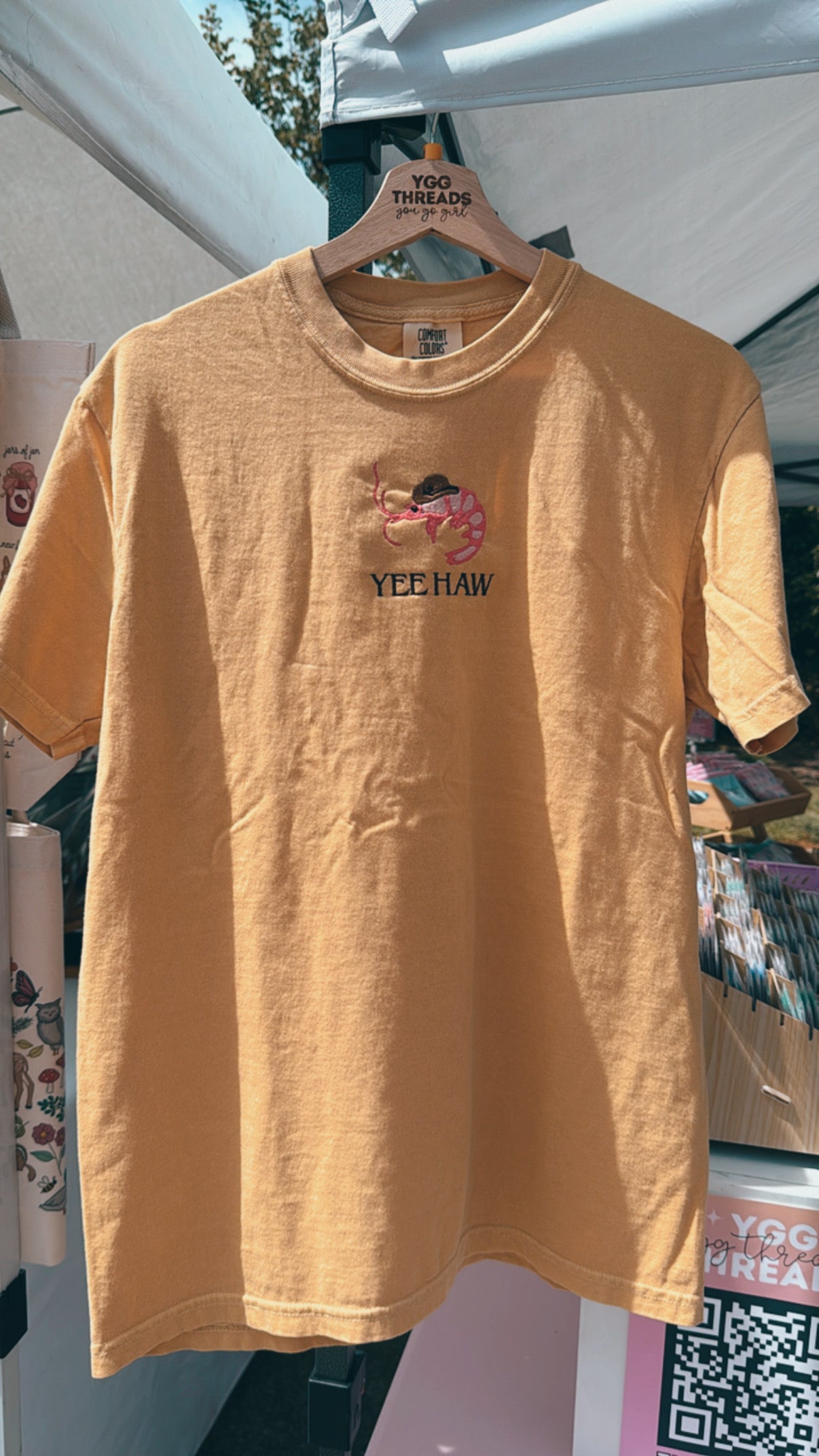 Yee Haw Shrimp Tee