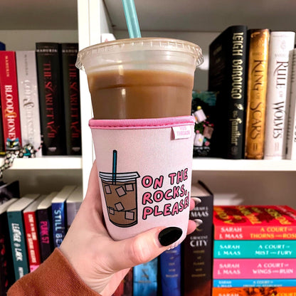 Pink On The Rocks Please Drink Sleeve