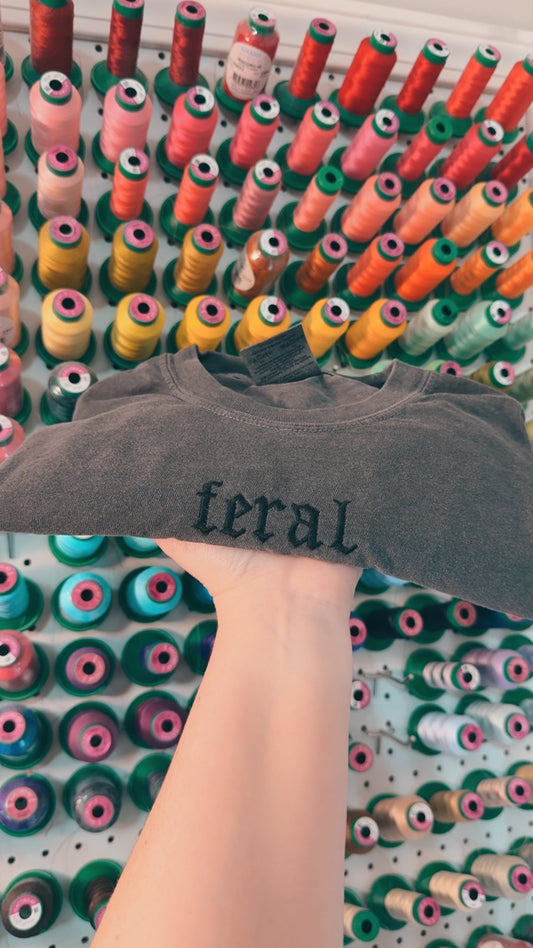 Feral Crop Tee