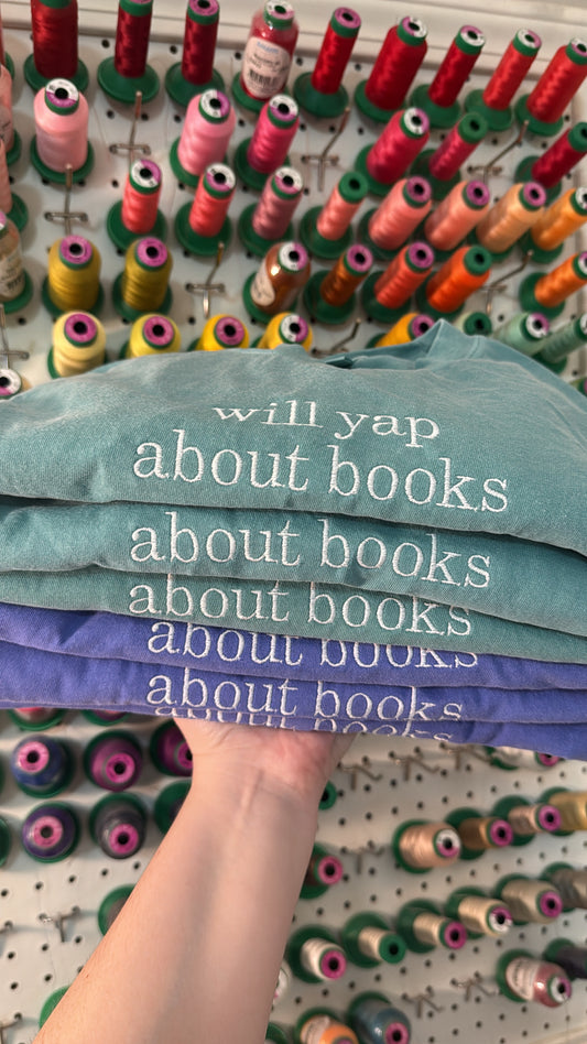 Will Yap About Books Tee