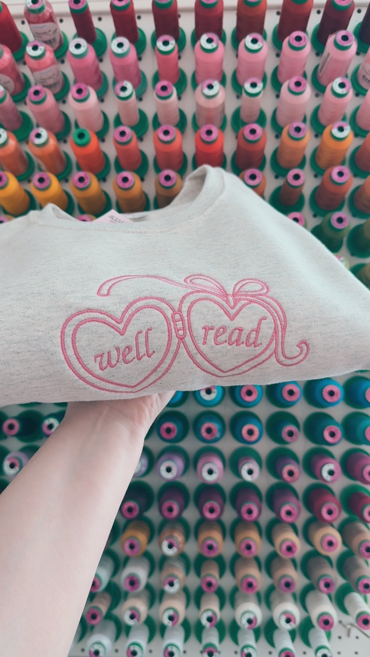 Well Read Locket Sweatshirt
