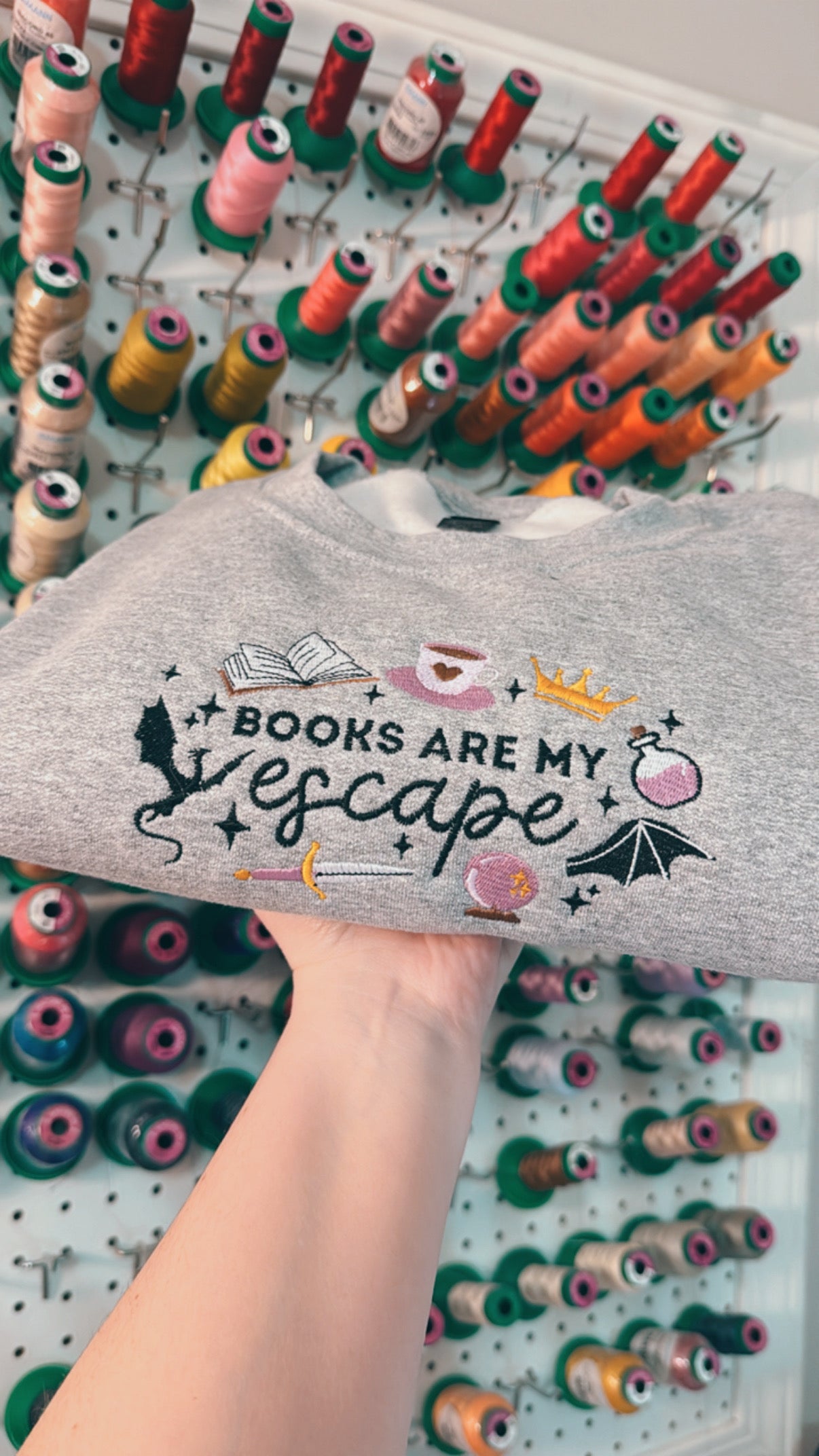 Books are my Escape Sweatshirt