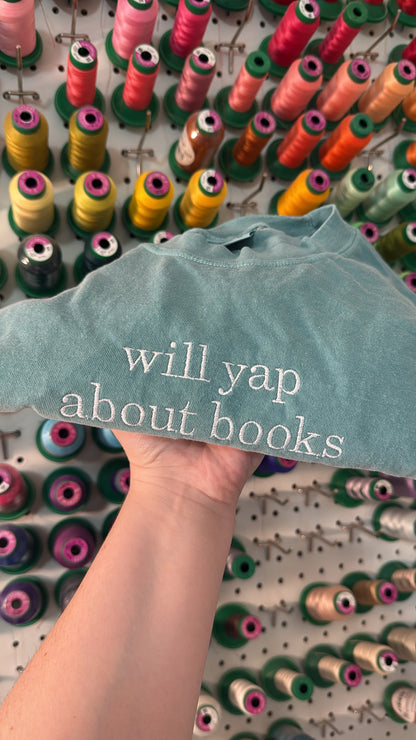 Will Yap About Books Tee