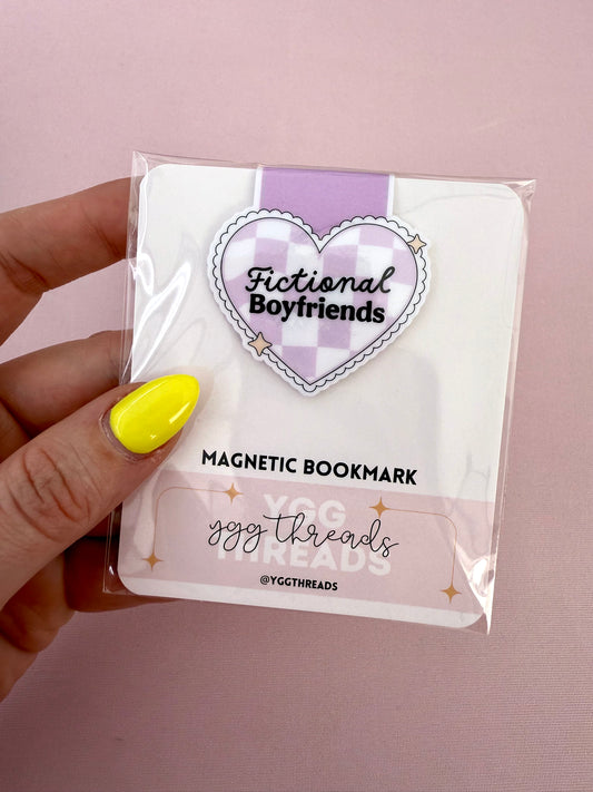 Fictional Boyfriends Magnetic Bookmark