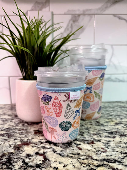 Coquette Sea Shells Drink Sleeve